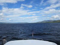 The Baystar on Lough Allen